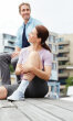 Sprunggelenkbandage Actimove TaloMotion anthrazit Gr. M...