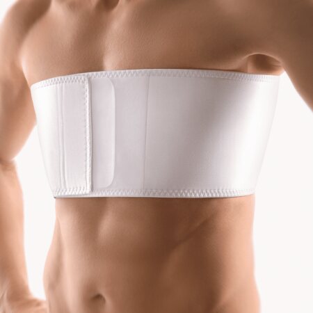 Bort Rippengürtel Herren, weiß Gr. XXL