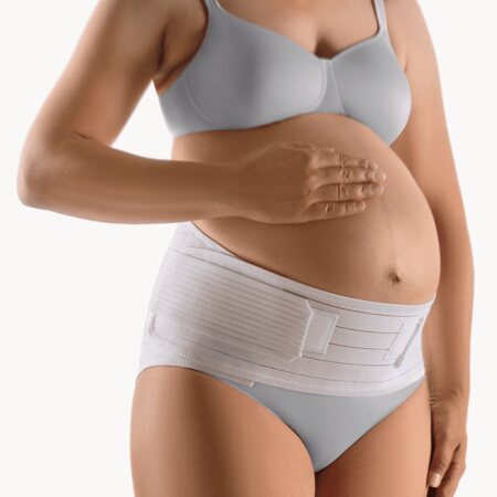 Bort Abdominalstütze für Schwangere, weiß Gr. 2