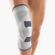 Bort Kniebandage Asymmetric, silber Gr. 4+ rechts