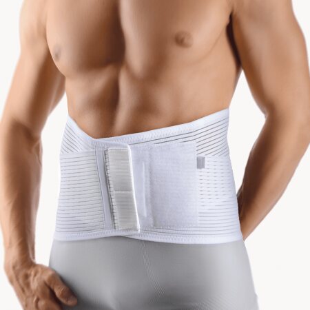 Bort Rückenbandage VarioBasic, ohne Pelotte Farbe: weiß Gr. XL