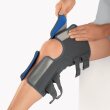 Bort Kniebandage StabiloPro offene Form mit Gelenk, grau...