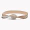 Bort Federbruchband HerniaFix, elastisch, runde Pelotte, kurze Feder, beige 100 cm rechts