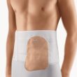 Bort Stoma-Bandage, weiß Ausf.: Höhe 15 cm Gr. L