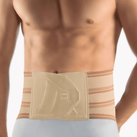 Bort StabiloBasic Rückenbandage mit Pelotte Farbe: schwarz Gr. 3