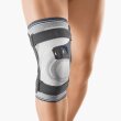 Bort Kniebandage Asymmetric Plus, silber Gr. 6 rechts