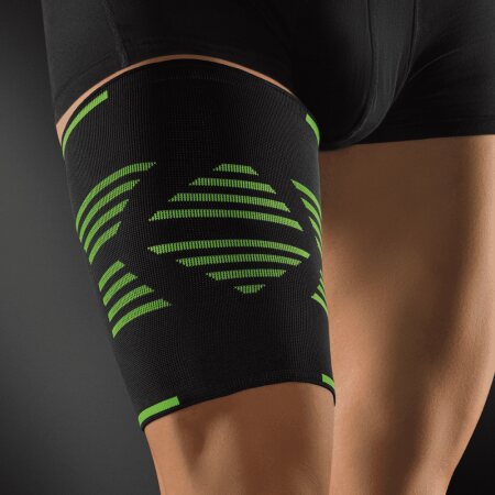 Bort Oberschenkelstütze ActiveColor Sport schwarz-grün Gr. L