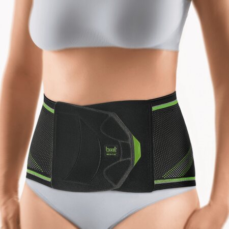 Bort Rückenbandage StabiloBasic Lady Sport schwarz-grün Gr. 2