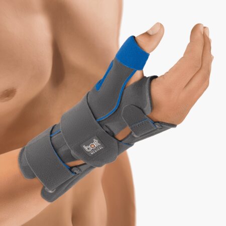 Bort Daumen-Handorthese SellaTex grau Gr. XL rechts