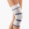 Bort Kniebandage StabiloGen Eco mit Haftband, kurz, silber Gr. 5