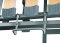 Bett-im-Bett-System belluno mit Füßen 24V, alu 90/100 x 200 cm