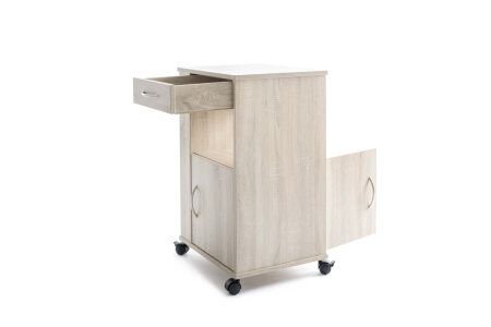 Nachttisch storeline t300, mit integrieter Tischplatte Farbe: Buche Dekor
