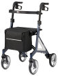 Rollator ALEVO ALU mit Rückengurt und Tasche Farbe:...