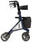 Rollator ALEVO COUNTRY mit Rückengurt und Tasche Farbe: nachtblau