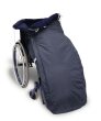 Schlupfsack Wollpelz marine-grün/grau Gr. 4