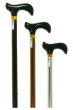 Leichtmetall-Krankenstock, Derbygriff,...