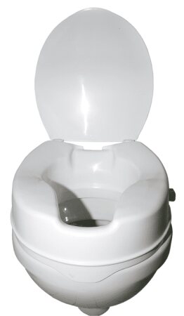 Toilettensitzerhöhung Ausf.: mit Deckel 13 cm