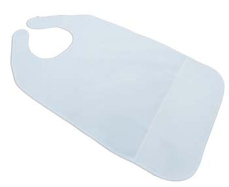 Lätzchen mit Klettverschluss Maße 58 x 42 cm Folie/Frottee Ausf.: ohne Auffangtasche