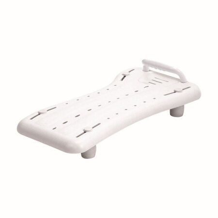 Badewannenbrett Santilo mit Haltegriff, weiß 69 cm