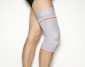 Kniebandage GENU-HIT+ Comfort, platinum Gr. 9
