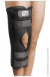 Knieschiene Mecron, gerade 40 cm schwarz Gr. L