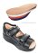 Langzeitverbandschuh WCS für Diabetiker schwarz Gr. M rechts