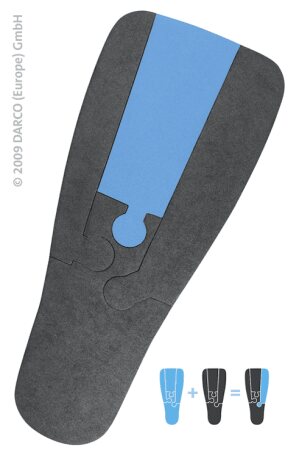 Innensohle Puzzle Insole für MedSurg, MedSurg Pro und Relief Dual Ausf.: Damen Gr. M