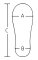 Waben-Weichbettungseinlegesohle PegContour Insole Universell für Allround Shoe Gr. XS