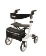 Rollator NITRO mit Stockhalter Stoff-/ Netztasche Farbe: champagner Gr. S