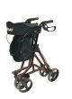 Rollator TORRO mit Stockhalter und Netzkorb Farbe: anthrazit