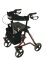 Rollator TORRO mit Stockhalter und Netzkorb Farbe: anthrazit
