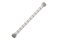 Kunststoff Wandhaltegriff Handy gerade weiß-grau 30 cm