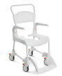 Dusch- und Toilettenrollstuhl Clean Belastbarkeit 130 kg...