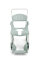 Dusch- und Toilettenrollstuhl Clean, vordere Öffnung, lagoon SH 55 cm