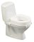 Toilettensitzerhöhung Hi-Loo mit Klammern, ohne Deckel Ausf.: Höhe 10 cm