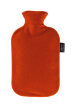 Wärmflasche mit Fleecebezug Farbe: cranberry