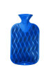 Wärmflasche Karo-Halblamelle Farbe: saphir