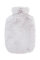 Wärmflasche mit Flauschbezug extra soft Farbe: grau