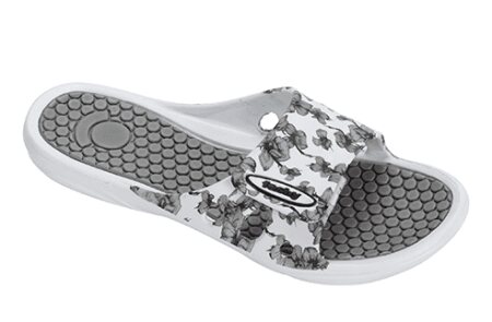 Damen-Pantolette SAMELA, grau Gr. 41