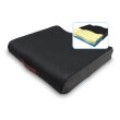 Anti-Dekubitus-Therapie-Sitzkissen XSEAT, schwarz 51 x 46 cm