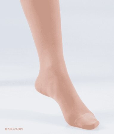 Wadenstümpfe DELILAH 140 DEN flat Farbe: black Gr. 2