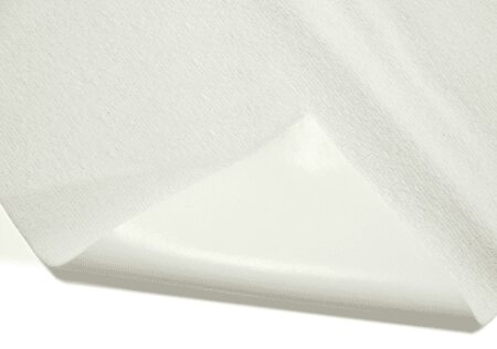 Bettschutzeinlage Frottee/Folie weiß 70 x 100 cm