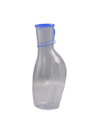 Urinflasche für Männer mit Verschluß 1000 ml Ausf.: klar