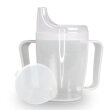 Einnehmebecher mit 2 Griffen / 2 Deckeln 4 mm und 12 mm...