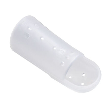 Fingerschiene nach Stack transparent Ausf.: mit Klettband Gr. 5