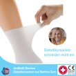 DeoMed Diabetikersocken Bamboo Farbe: aschgrau Gr. 35-38