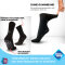 Venensocken Ultraflex Frottee Antirutsch Farbe: schwarz Gr. 35-37