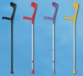 Leichtmetall-Unterarmgehstütze, Ergo-Softgriff...