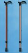 Metall-Handstock, Anatomic-Griff mit...