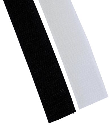 Klettband 25 m schwarz 50 mm